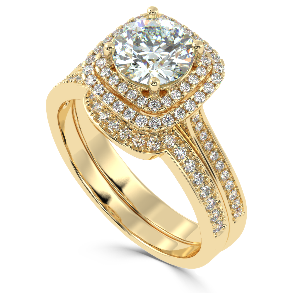 Buy 1.49Ct H VS1 Natural Diamond Ring | SolitaireKart